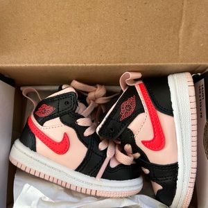 Baby Nike Air Jordans Pink size 2